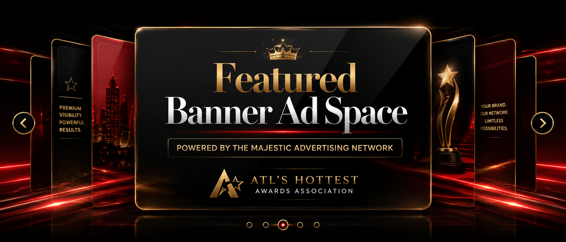 Featured Banner Ad Space powered by The Majestic Advertising Network